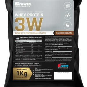 3W WHEY PROTEIN (1KG) - GROWTH SUPPLEMENTS