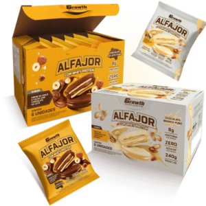 Alfajor com Whey Protein - Display C/ 6 Un.