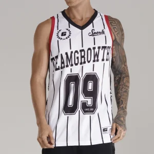 REGATA GROWTH SPORTS BRANCO/PRETO/VERMELHO-09 - GROWTH SUPPLEMENTS